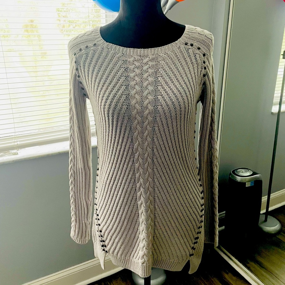 NWOT Philosophy Grey Sweater Blouse